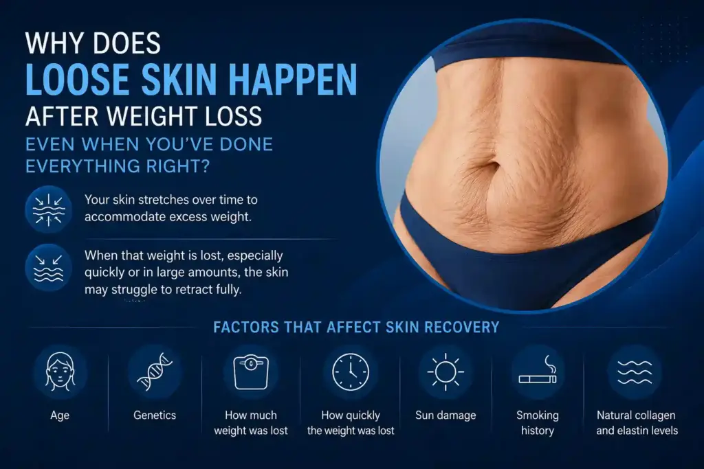 Why Does Loose Skin Happen After Weight Loss Even When You’ve Done Everything Right Lutterworth?