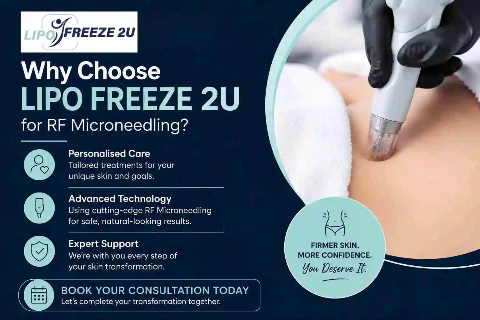 Why Choose LIPO FREEZE 2U for RF Microneedling Lutterworth?