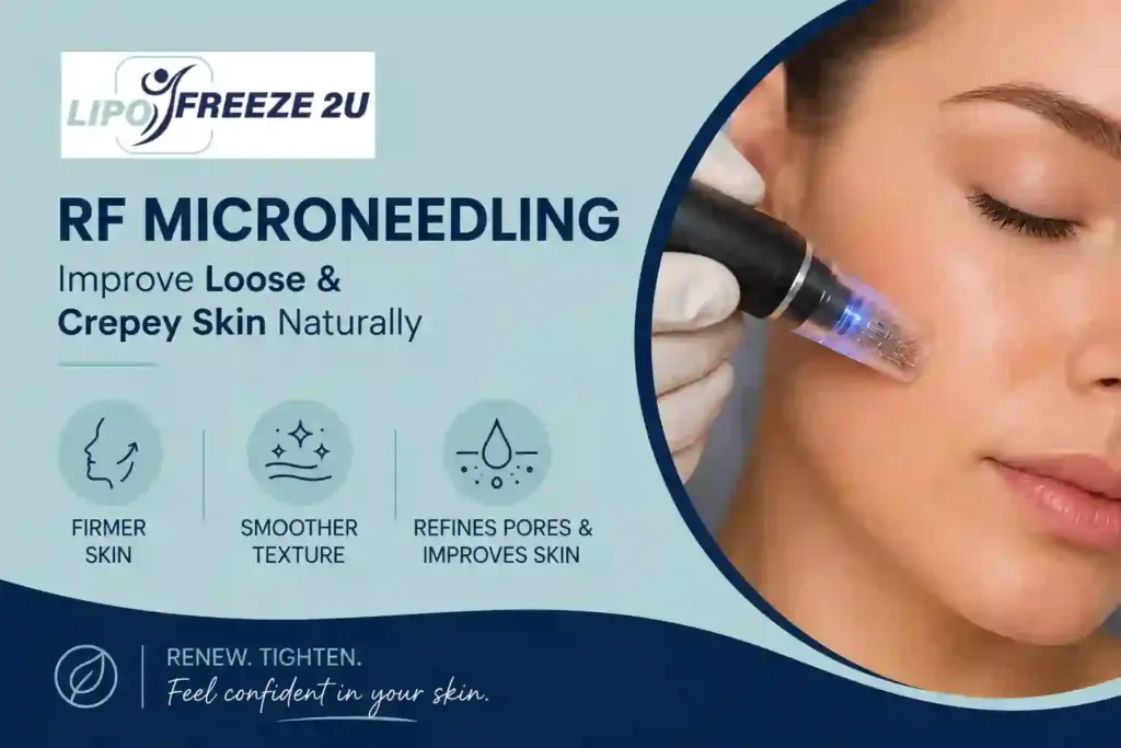 Can RF Microneedling Help Improve Loose and Crepey Skin Lutterworth?